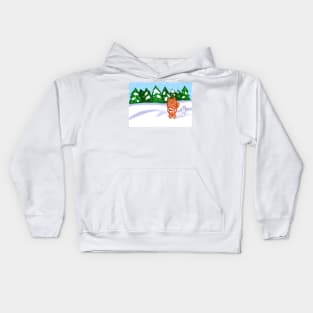 Snow Puppy Kids Hoodie